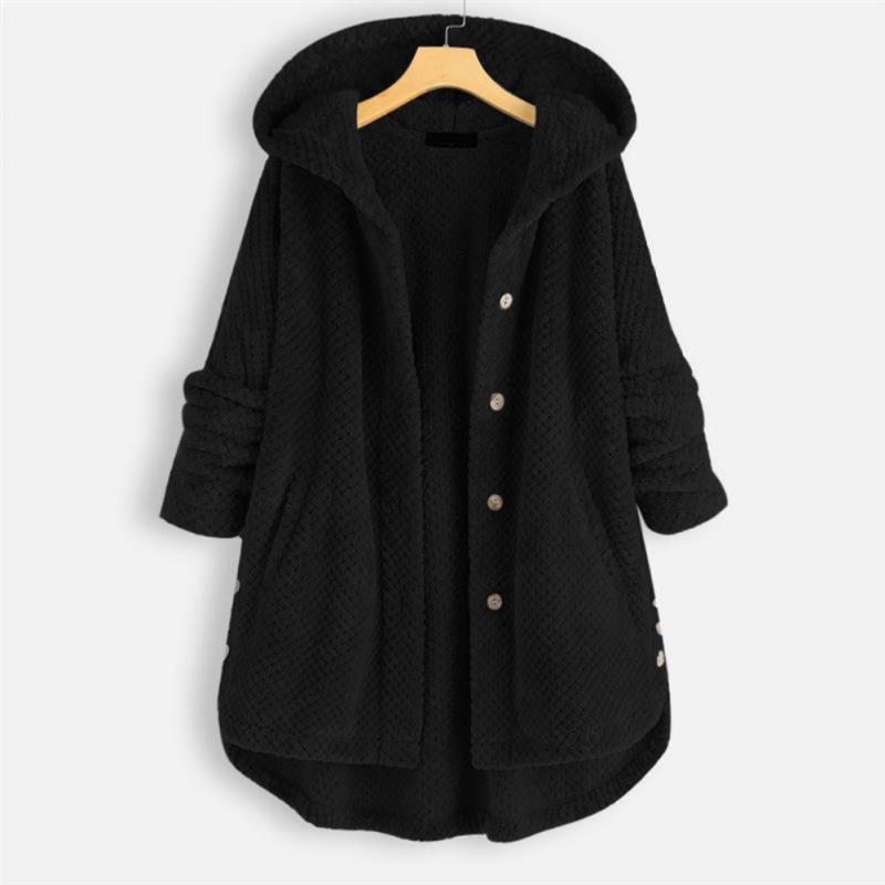 Lilly™ | Komfortable Fleece-Jacke - Schwarz / S