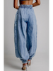 Jane™ | Hoch taillierte Baumwollhose für Damen
