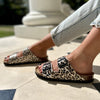 Polla | Wildleder Sandalen mit doppeltem Riemen