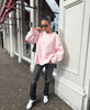 Beth | Oversize-Hüftpullover in Rosa