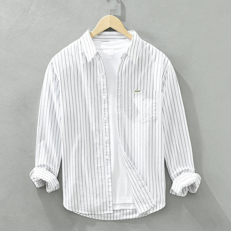 Kevin™ | Leinenhemd - Weiß / XS