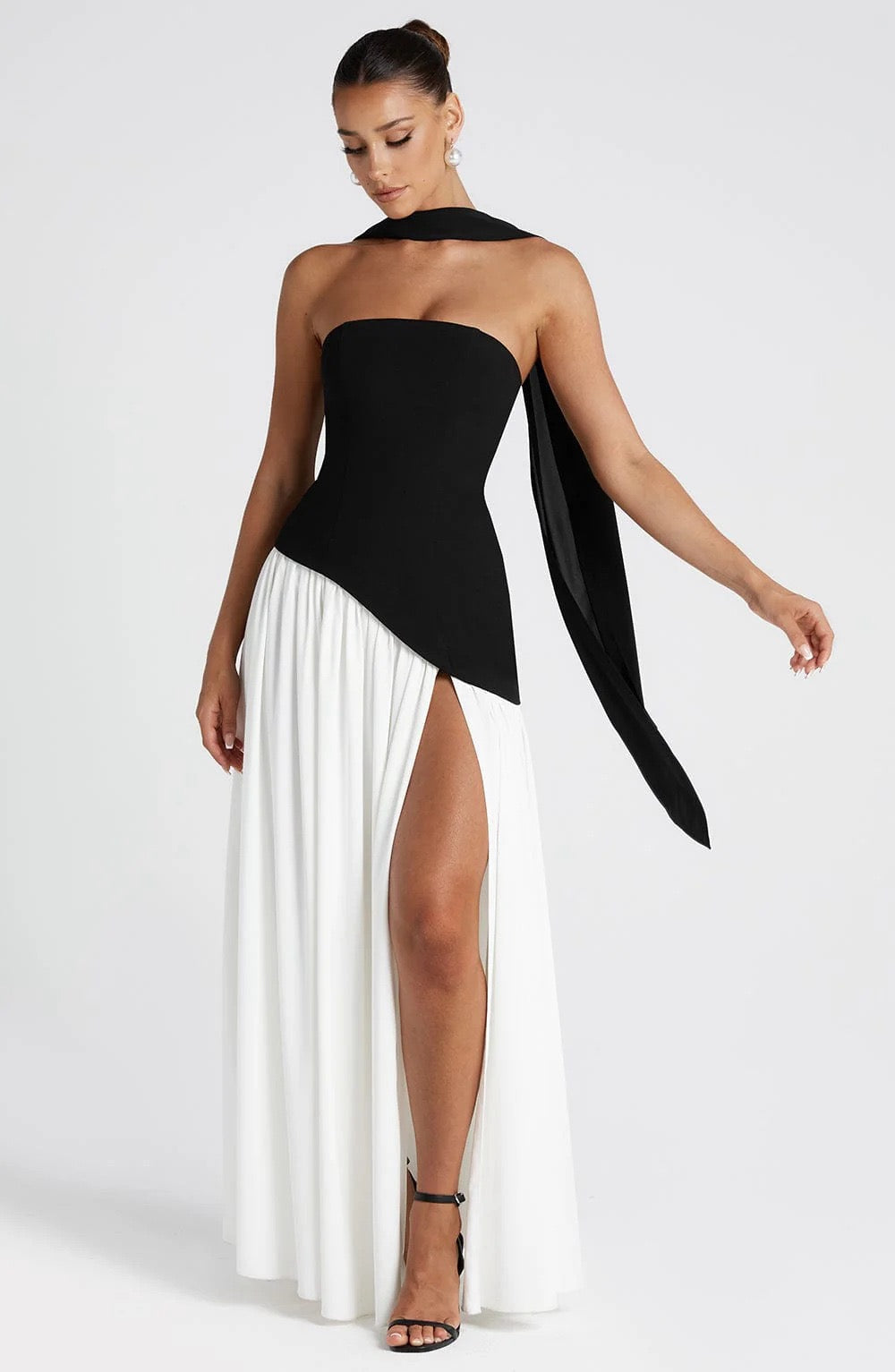 Jolie | elegantes Maxikleid für Damen