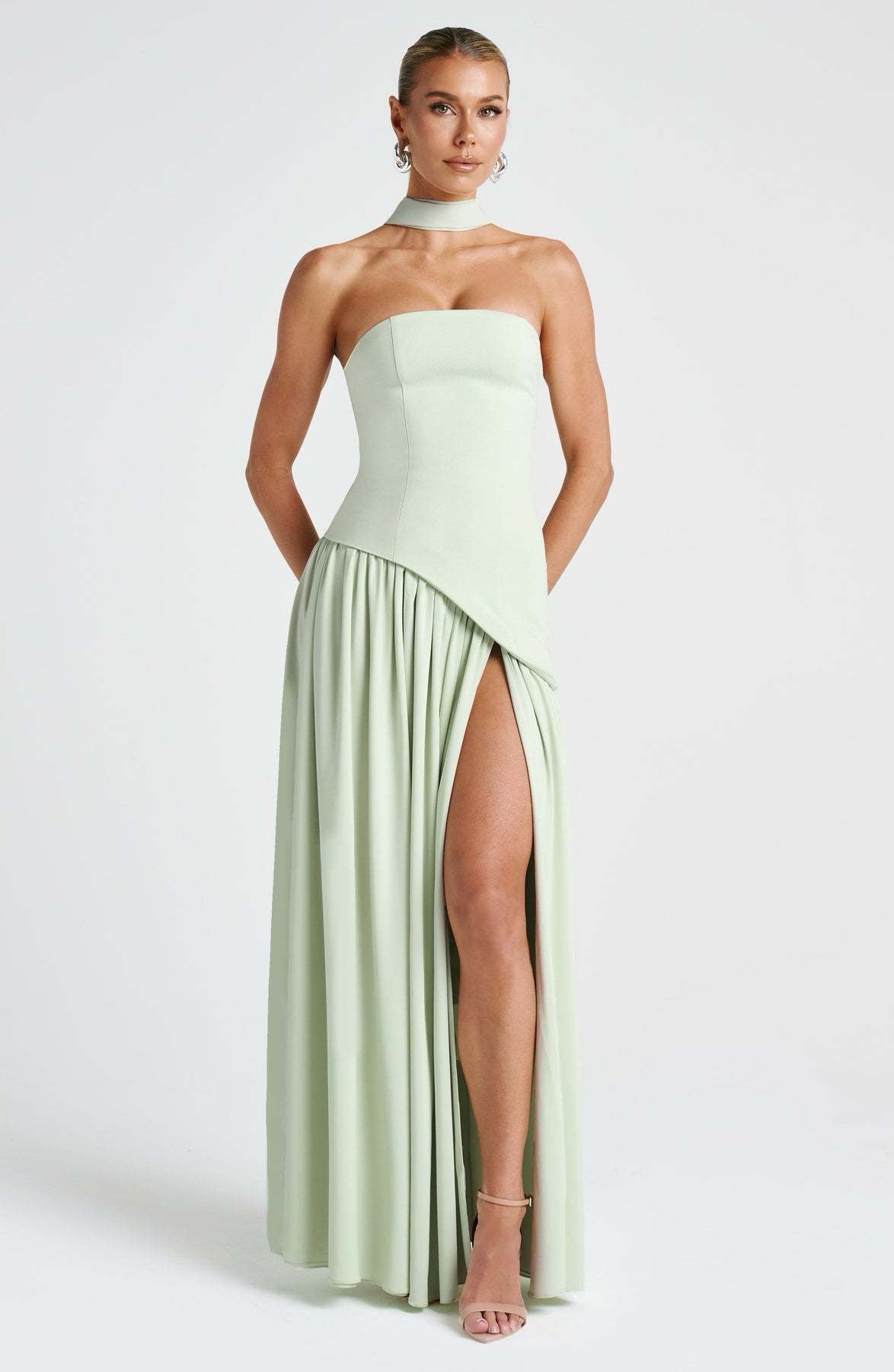 Jolie | elegantes Maxikleid für Damen
