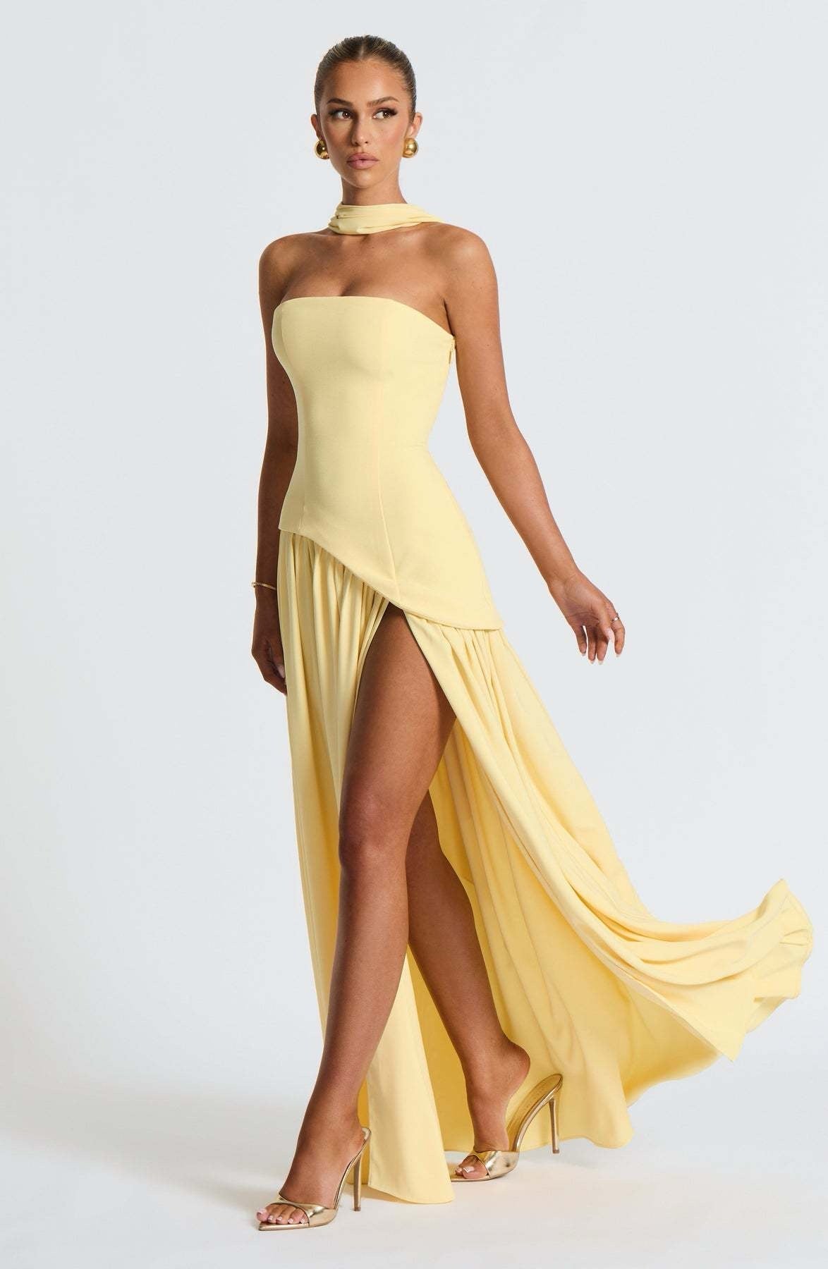 Jolie | elegantes Maxikleid für Damen
