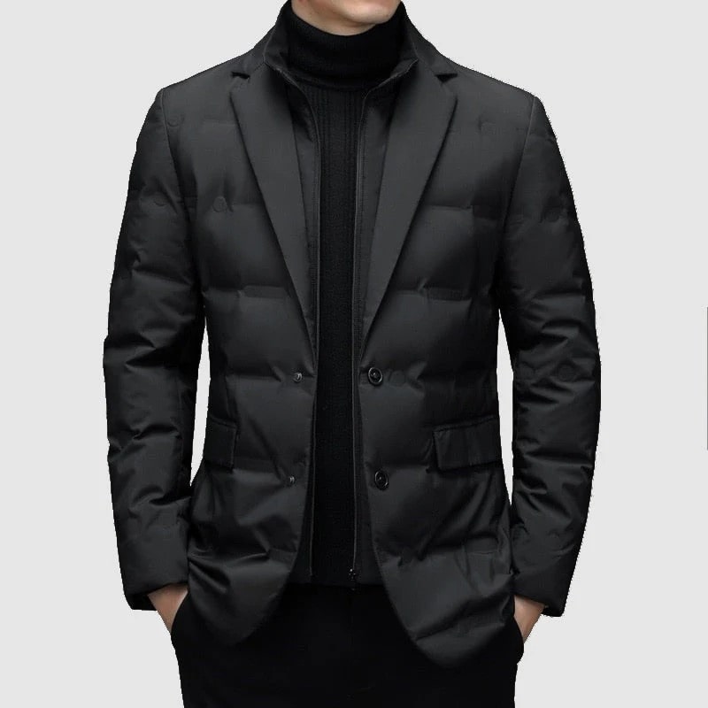 Finnley™ | Ultraleichte Daunenjacke für Herren - Schwarz / XS