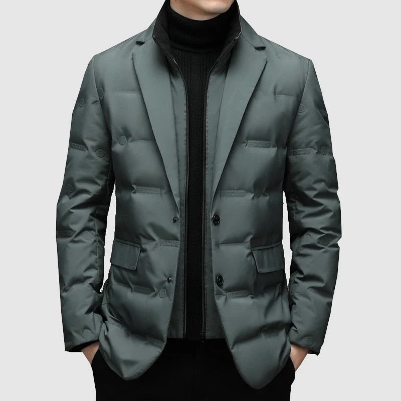 Finnley™ | Ultraleichte Daunenjacke für Herren - Manhattan Grau / XS
