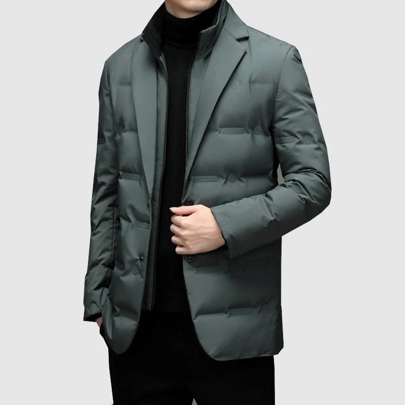 Finnley™ | Ultraleichte Daunenjacke für Herren - Schwarz / XS