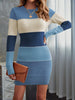Nelly - Herbstkleid - Autumn Dress - Blau / S