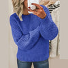 Kelly | Klassischer Wollpullover - 1994-R - Blau / S