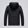FlexKalt™ – Wattierte Jacke mit abnehmbarer Kapuze - Schwarz / M