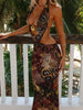Paola | Sexy Maxikleid mit Valarie-Print