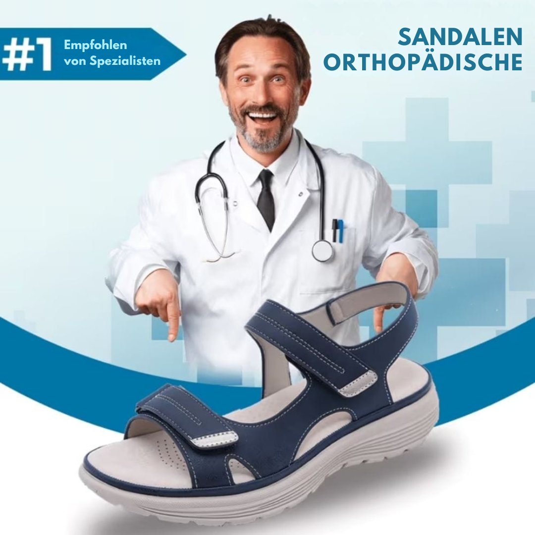 Edna | Stützende und rutschfeste Komfort-Sandalen
