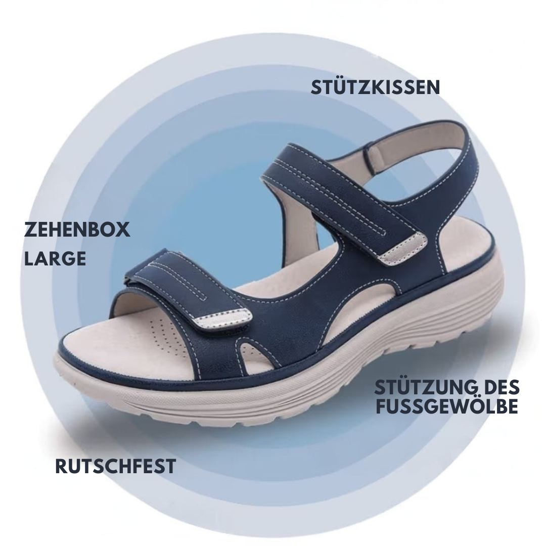 Edna | Stützende und rutschfeste Komfort-Sandalen