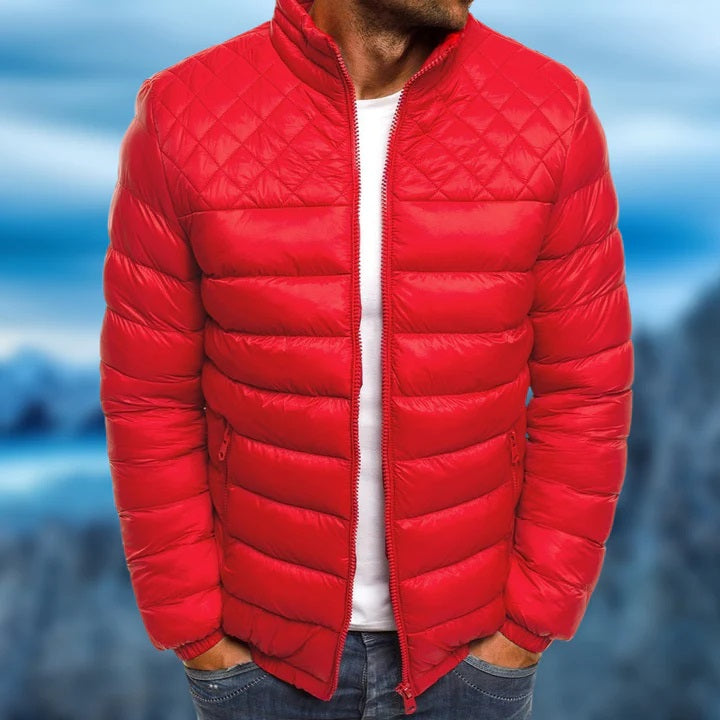 Leifrik™ – Wetterfeste Herrenjacke - Rot / S