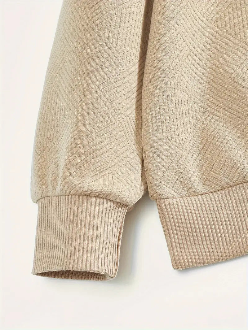 William™ | Vintage Pullover mit Reißverschluss