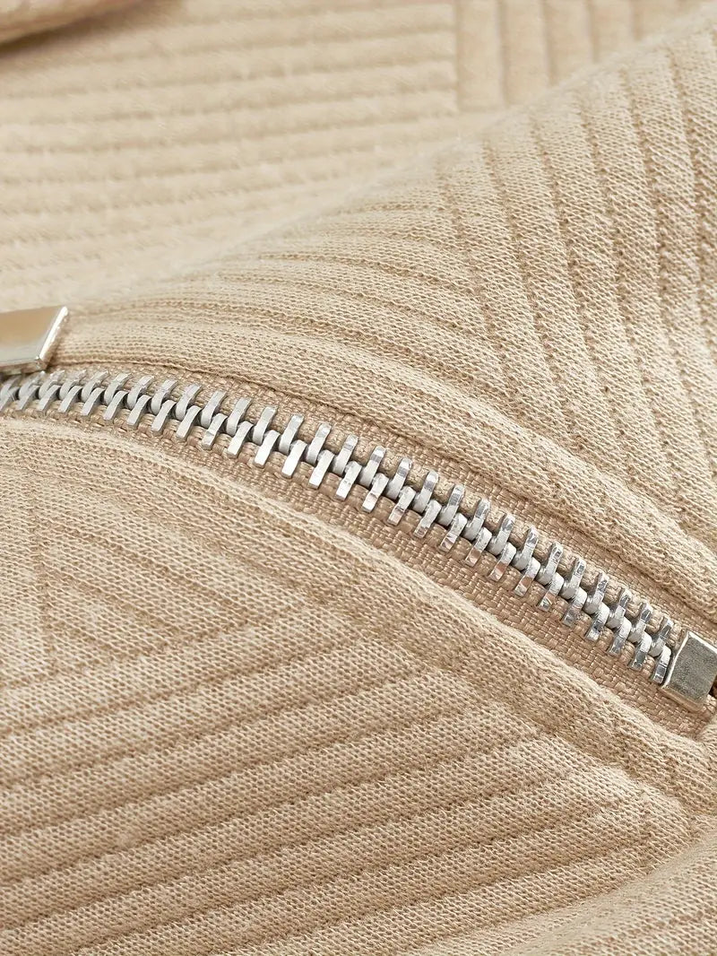William™ | Vintage Pullover mit Reißverschluss