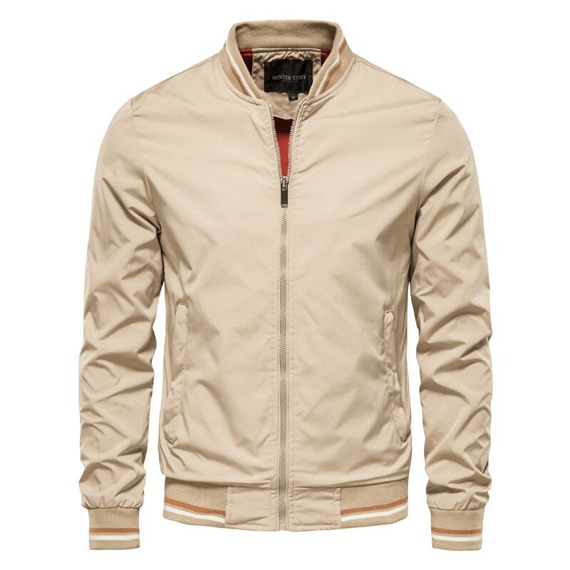 Maximilian | Klassische Herren Bomberjacke - Beige / XS