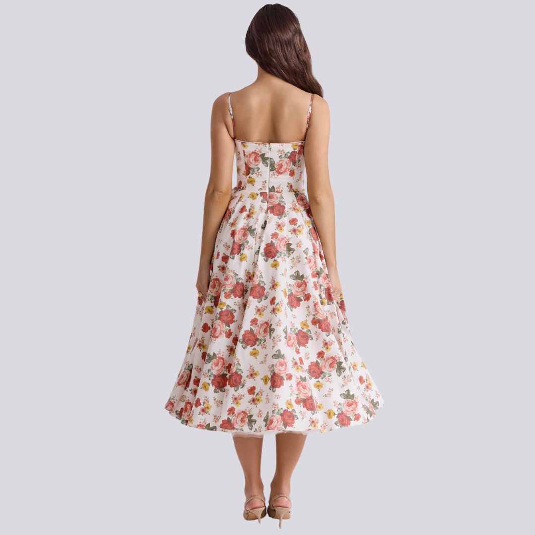 Laurhea | Feminines Maxikleid mit elegantem Schnitt