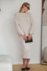 Alyssia | Gestrickter Zopfpullover