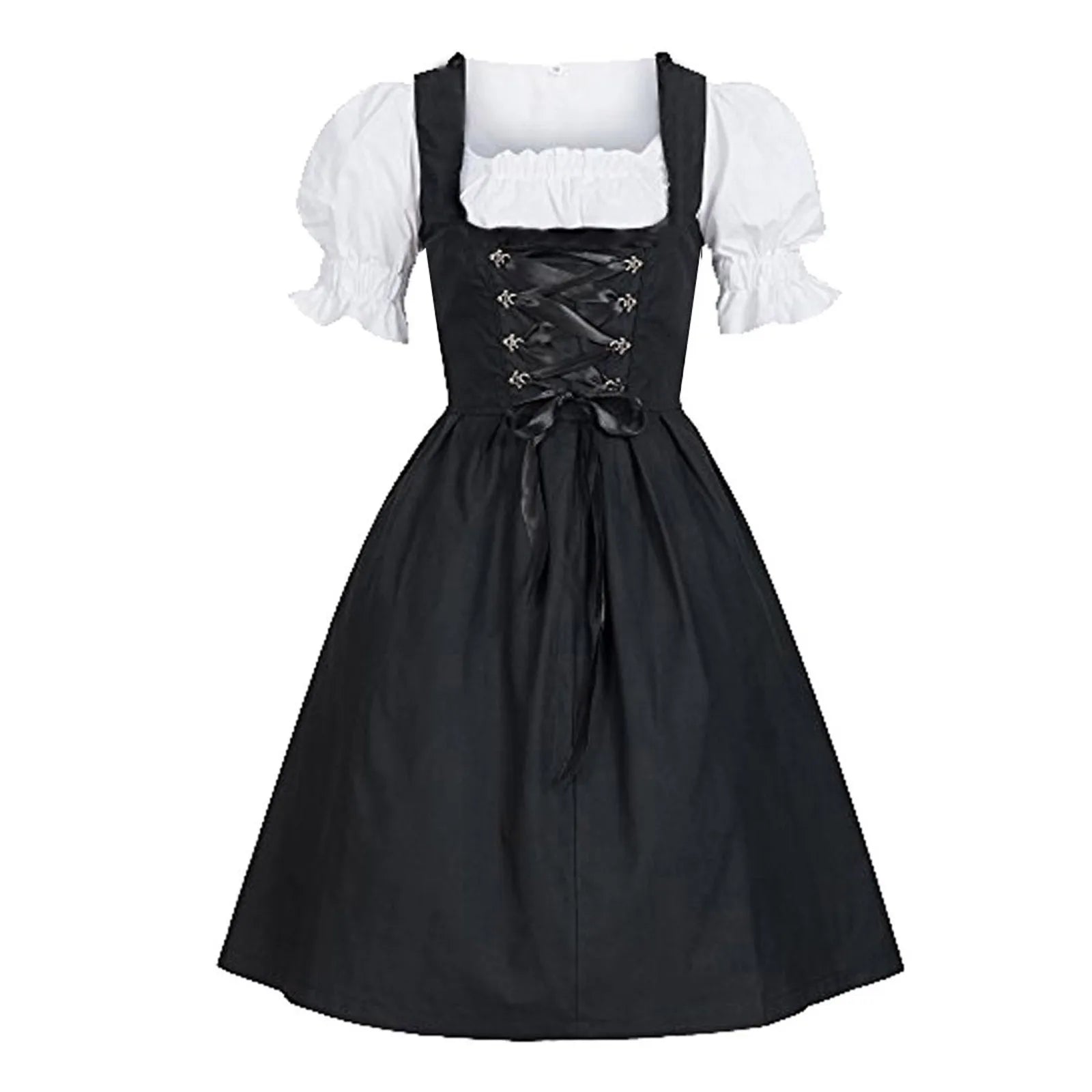 Elegantes Damen-Dirndl mit Schürze für das Oktoberfest