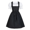 Elegantes Damen-Dirndl mit Schürze für das Oktoberfest