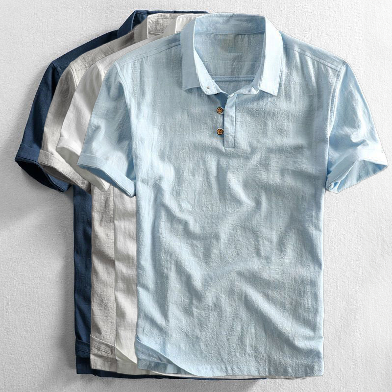 Prince | elegantes Leinen-Polohemd für Herren