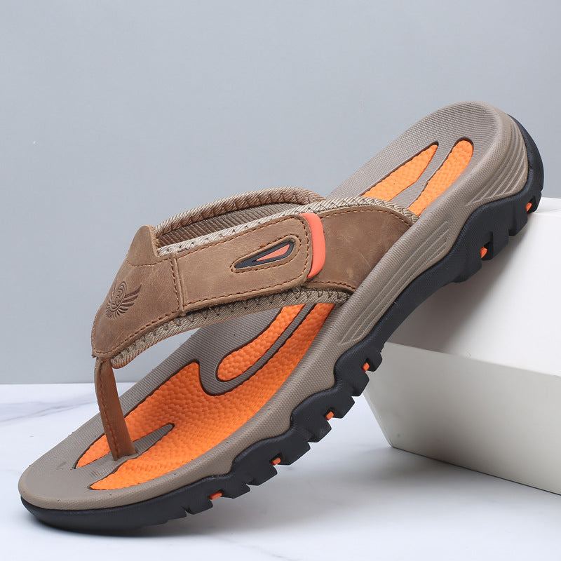 Aaron | Hochwertige Ledersandalen für Männer