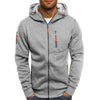 David™ | Vielseitige Herren Fleecejacke - Hellgrau / S