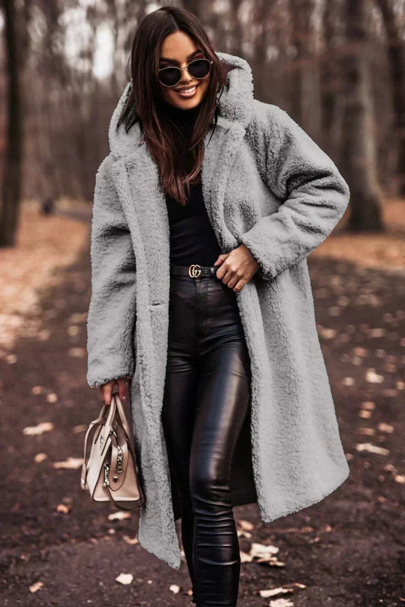 Claudine | Warmer und kuscheliger Wollmantel