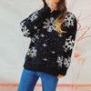 Fiora™ – Kuscheliger Weihnachts-Pullover - Schwarz / S