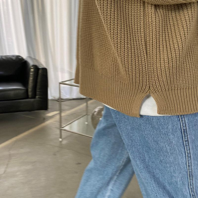 Leonard | Gestrickte Strickjacke mit Knopfleiste