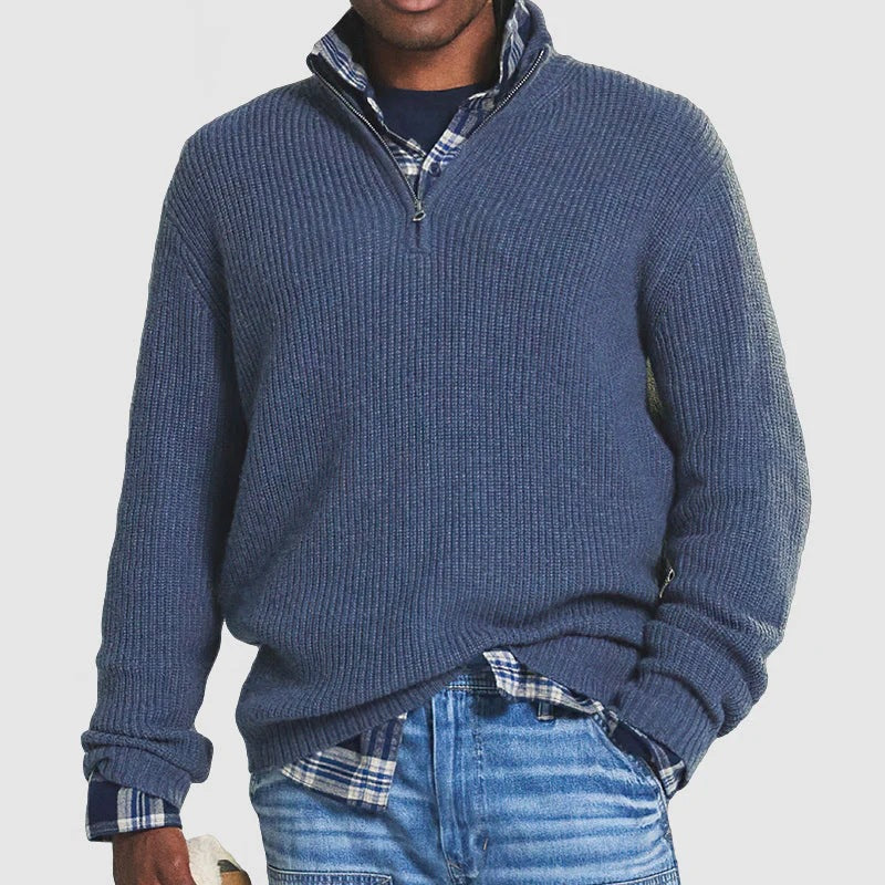 Mason™ | Lässiger Stil und Komfort Pullover mit Reißverschluss