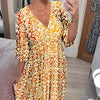 Maris | Fließendes langes Kleid