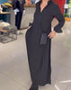 Elena™ | Elegantes Maxikleid - Schwarz / S