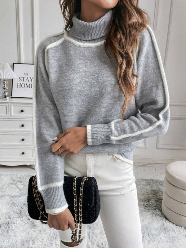 Almira | Kuscheliger Strick-Rollkragenpullover mit elegantem Design