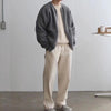 Benno™ | Elegante Strickjacke - Off-white / XS