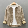 Ragnar- Gemütliche Tweed-Jacke - Champagne / XS