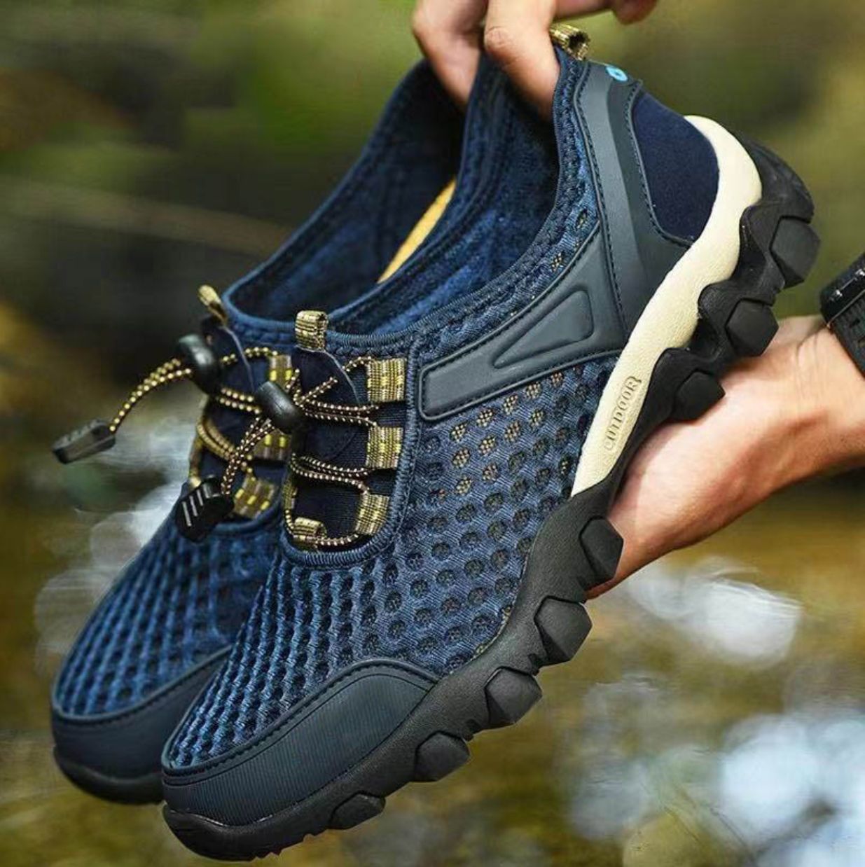 Brent | Herren Sportliche Mesh Wanderschuhe