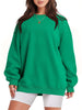 Mizari™ Pullover mit langen Ärmeln und Rundhalsausschnitt - Grün / S