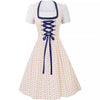 Stilvolles Midi Dirndl Kleid für Damen zum Oktoberfest