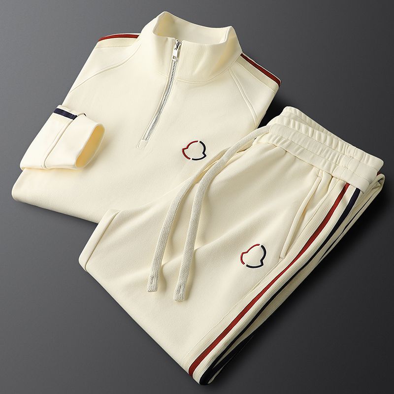 Moses | Luxuriöses Herren-Set, Trainingsanzug mit Half-Zip
