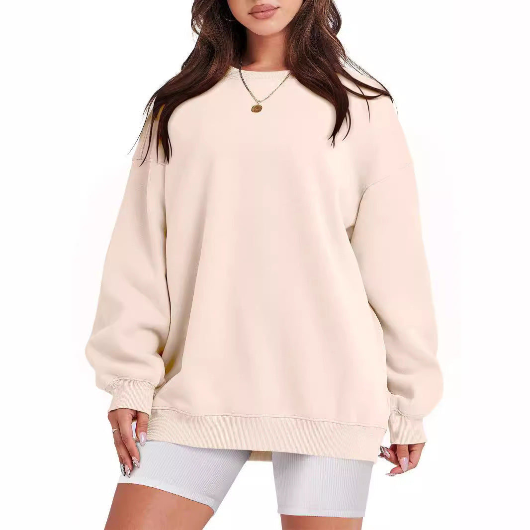 Mizari™ Pullover mit langen Ärmeln und Rundhalsausschnitt - Beige / S