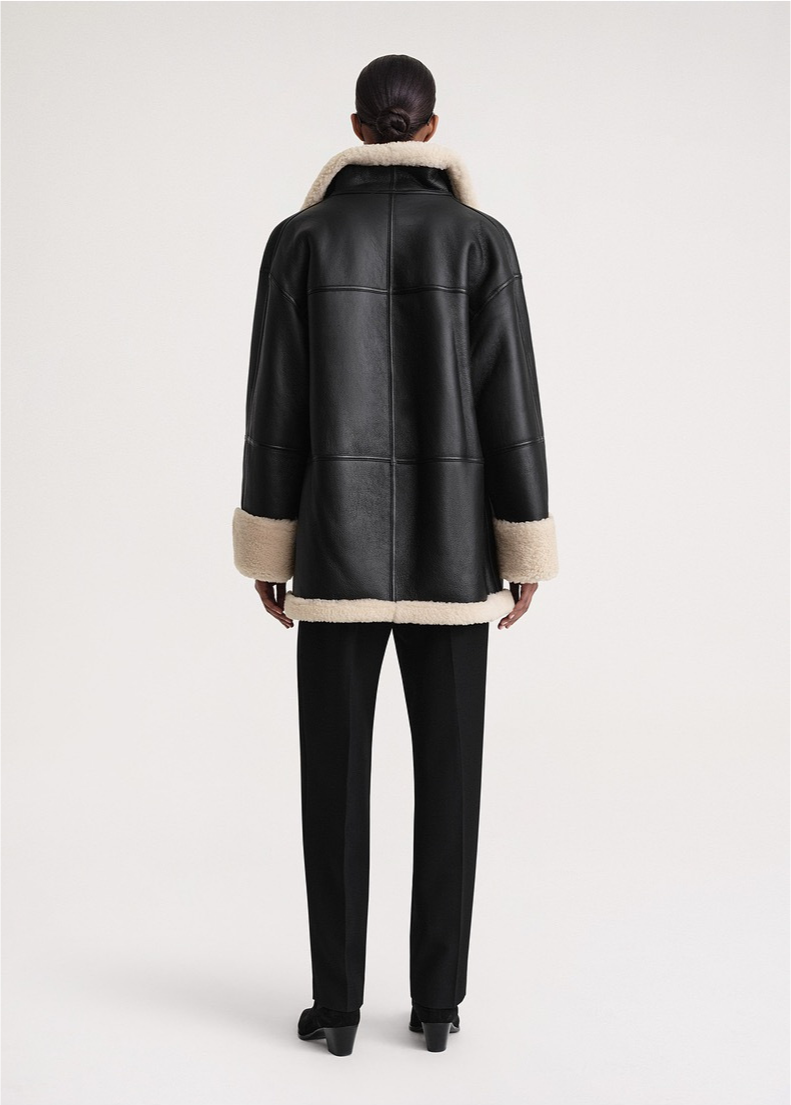 Sylvia | N1 Warmer Pelzmantel - S