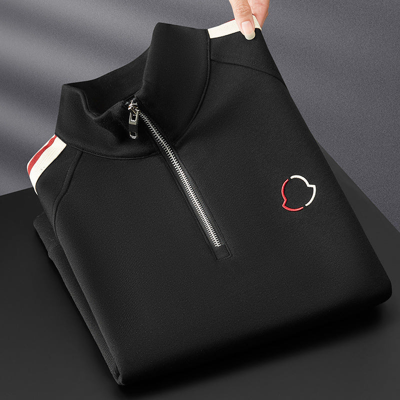 Moses | Luxuriöses Herren-Set, Trainingsanzug mit Half-Zip
