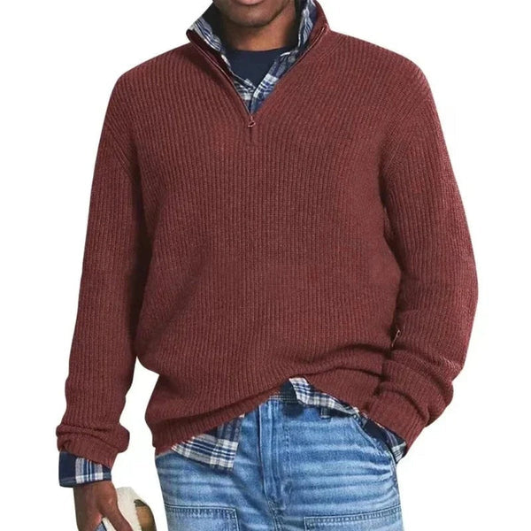 Mason™ | Lässiger Stil und Komfort Pullover mit Reißverschluss