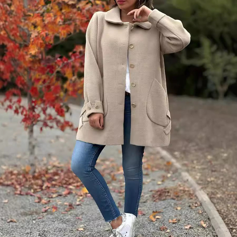 Joy | Oversize-Mantel für Damen, klassisch & elegant