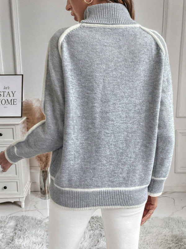 Almira | Kuscheliger Strick-Rollkragenpullover mit elegantem Design