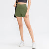 China | Sportliche Shorts mit hoher Taille und fließendem Oberstoff
