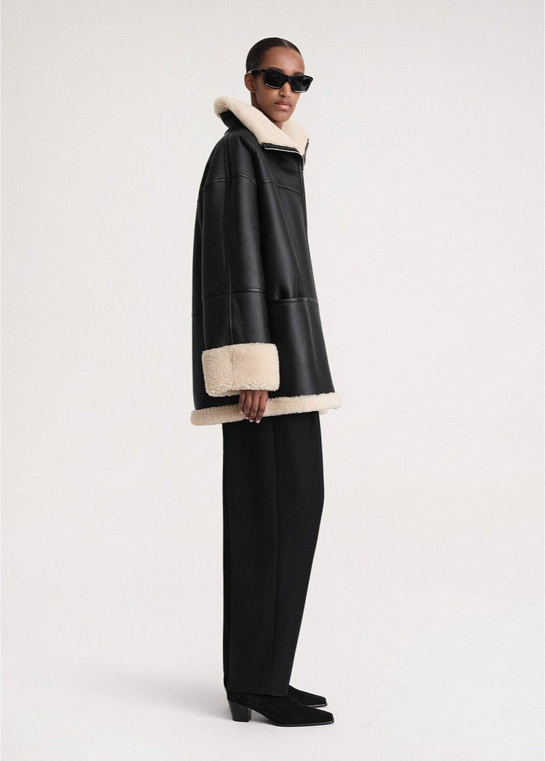 Sylvia | N1 Warmer Pelzmantel - S