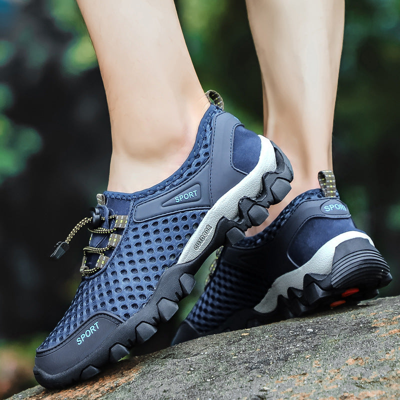 Brent | Herren Sportliche Mesh Wanderschuhe
